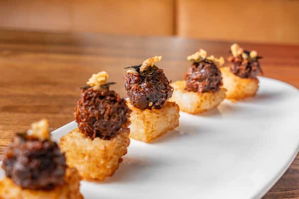 Crispy Duck On Sushi Rice