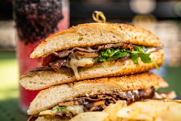 Steak Sandwich Halves
