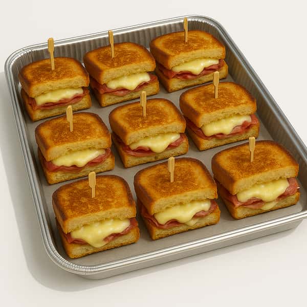 Grilled Cheese & Prosciuto Platter