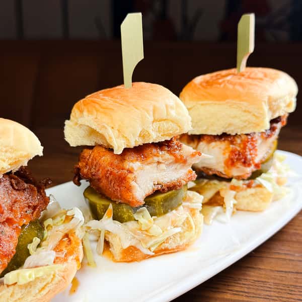 Fried Chicken Sliders