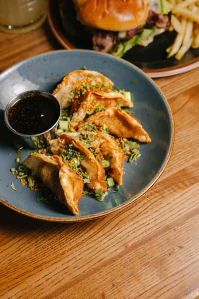 Fried Chicken & Lemongrass Dumpling