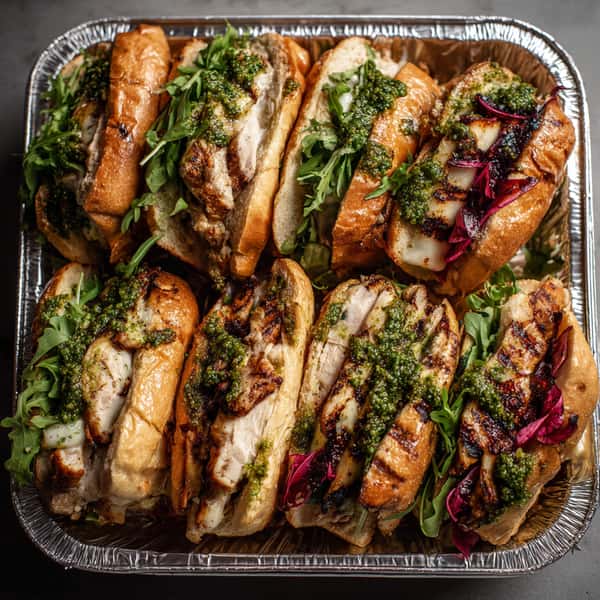 Grilled Chicken Sandwiches Catering