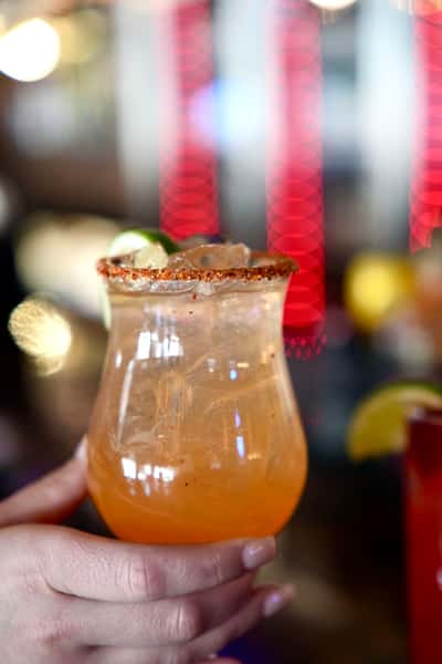 Spicy Peach Margarita