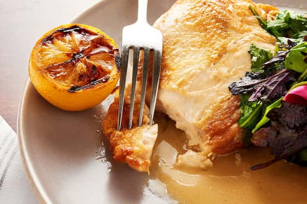 chicken and lemon
