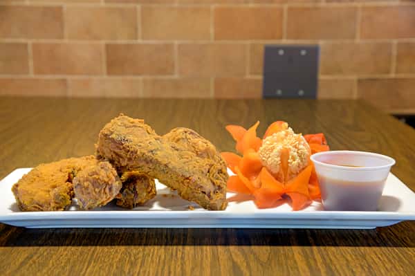 Signature Fried Pork Ribs Platter