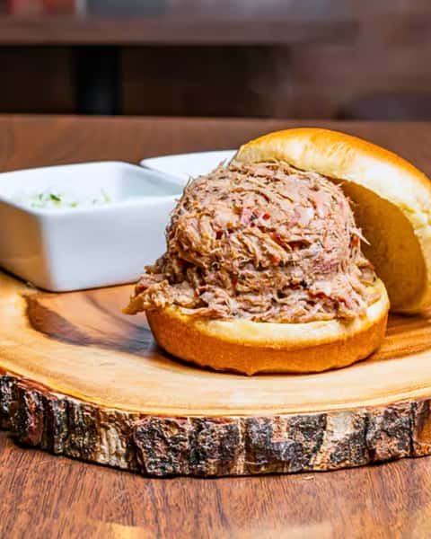 North Carolina Style BBQ Sandwich