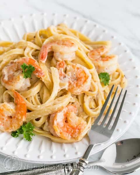 Shrimp Alfredo