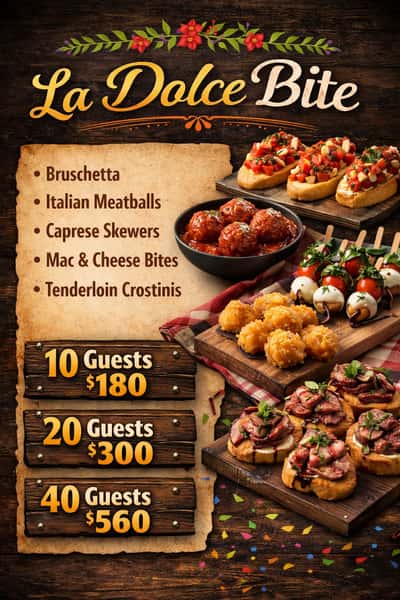 La Dolce charcuterie board