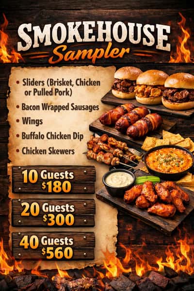 Smokehouse charcuterie board