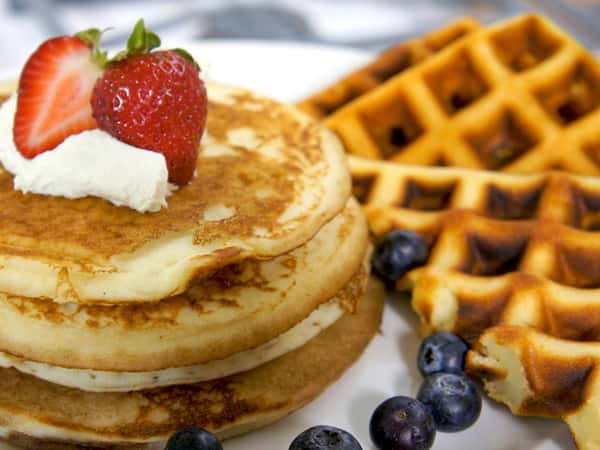pancakes/ waffles
