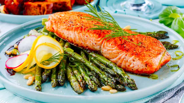 Grilled Three Pepper Salmon