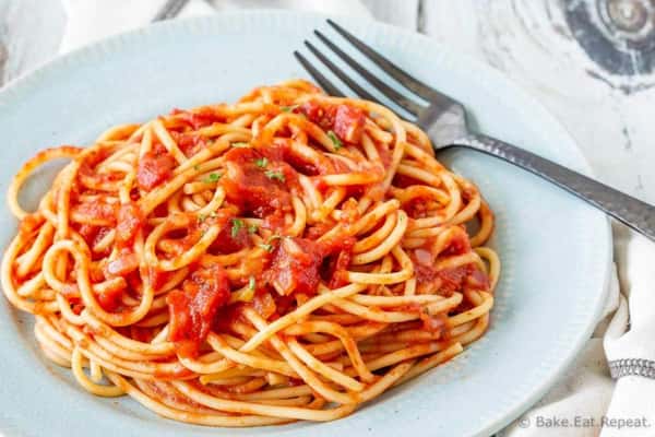 Spaghetti with Marinara