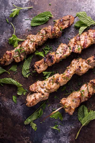 Tenderloin skewers