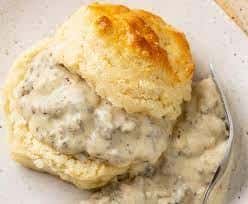 Biscuits and gravy