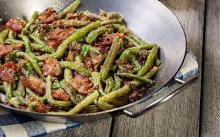 Green Beans W/ Bacon and Onions