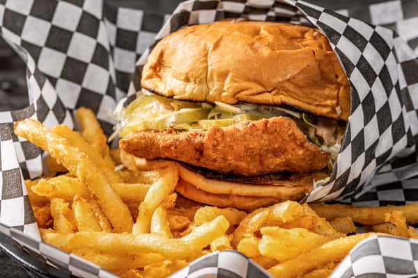 Louisiana Fried Fish Sandwich