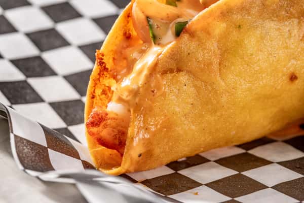 Crunchy Shrimp & Potato Taco