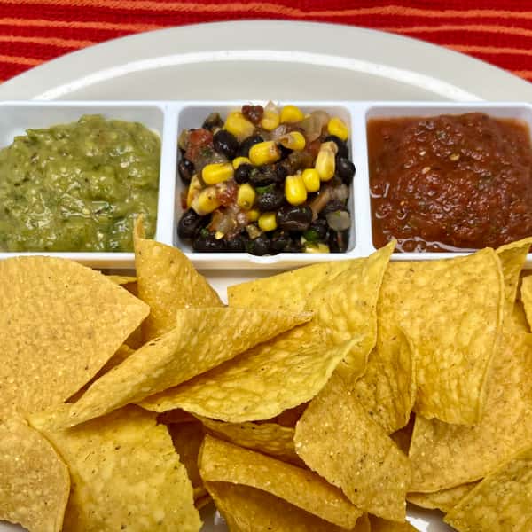 Trio of Salsas + Chips