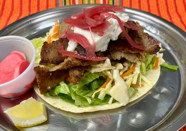 Lamb Gyro Taco
