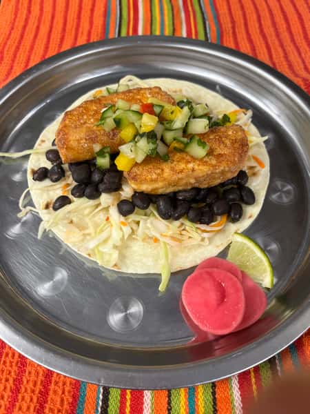 Fried Panela Cheese Taco