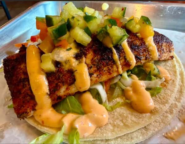 Blackened Mahi Taco