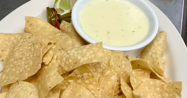 Green Chili Queso Blanco & Chips