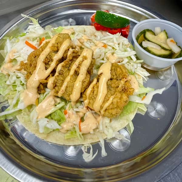 Fried Oyster Taco