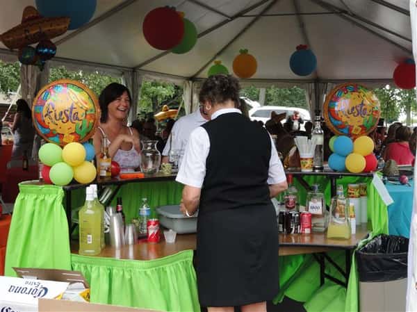 Bar area