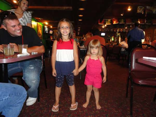 2 children holding hands
