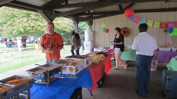 Catering tables