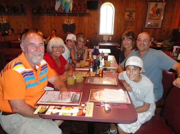 group photo of people smiling