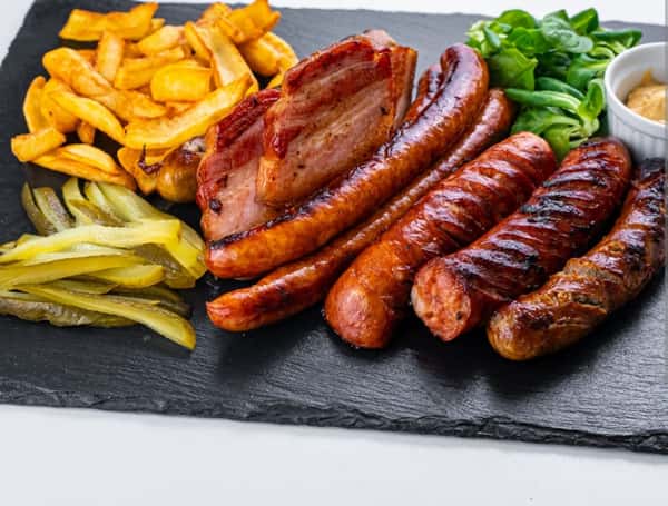 Grilled/Pan-Seared Signature Home Made Sausages