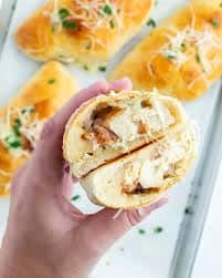 Small Chicken Bacon Ranch Calzone