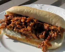 20" BBQ Pork Sandwhich