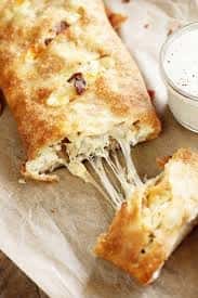 Med Chicken Bacon Ranch Calzone