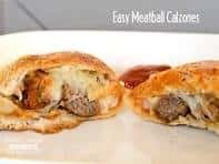 16" Large Meatball Calzone