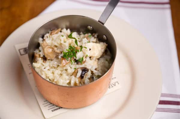 Risotto Con Pollo E Funghi