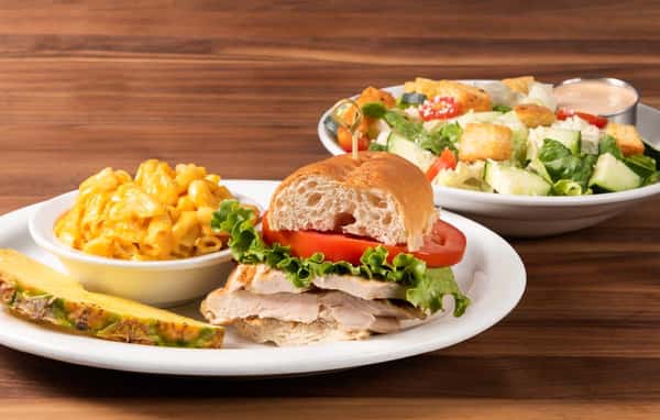 Grilled Chicken, Lettuce, and Tomato