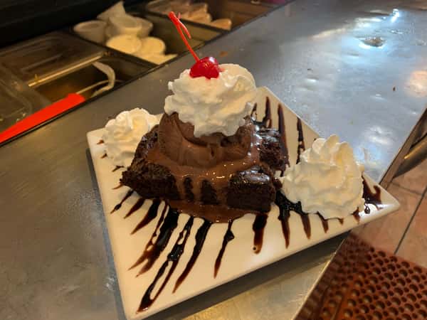 Ghost Chili Pepper Brownie