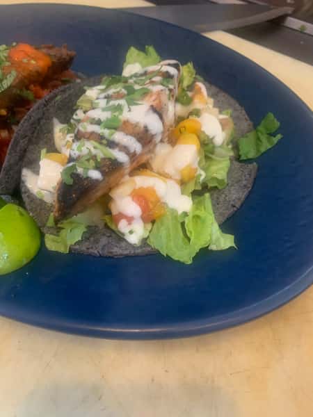 Mango Catfish Taco