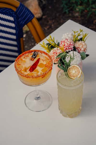 Two cocktails