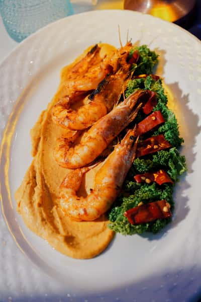 Shrimp with vegetablees