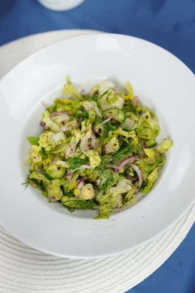 Salad dish