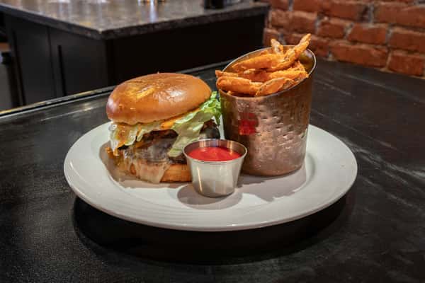 Newbolds Bacon Jam Burger