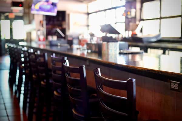 Bar area