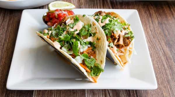 pulled pork tacos
