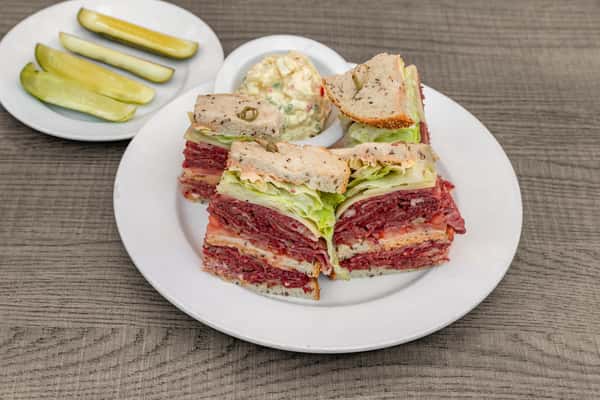 #3 Hot Corned Beef & Swiss