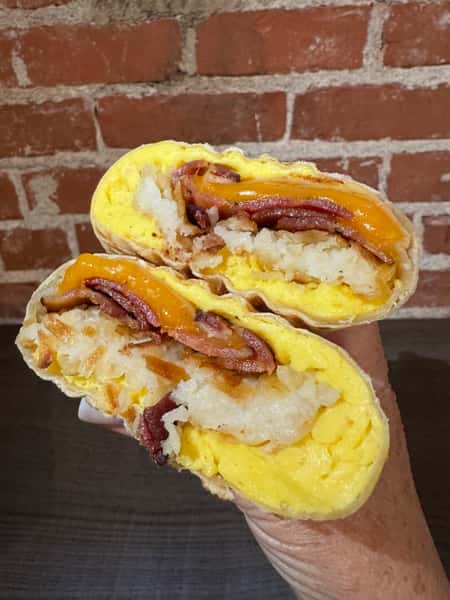 Lauren's Grilled Breakfast Wrap
