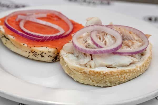 Whitefish With Nova Lox