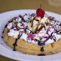 Hot Waffle Sundae